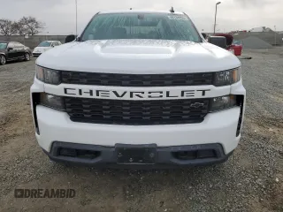 2022 Chevrolet Silverado 1500 Custom with VIN 3GCPWBEK9NG173246, listed as a Copart auction lot 49134355 with 66,452 mi miles and Salvage Title. Bid and sale history available at DreamBid. Image 5.