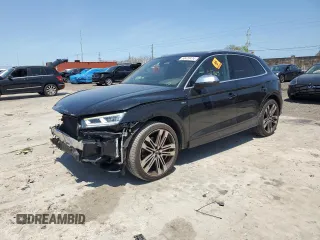 2018 Audi SQ5 Prestige with VIN WA1C4AFYXJ2203241, listed as a Copart auction lot 50470474 with 50,369 mi miles and . Bid and sale history available at DreamBid. Image 1.