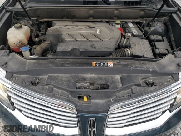2016 Lincoln MKX Reserve with VIN 2LMTJ8LP3GBL36154, listed as a Copart auction lot 82010124 with 116,573 mi miles and Salvage Title. Bid and sale history available at DreamBid. Image 11.