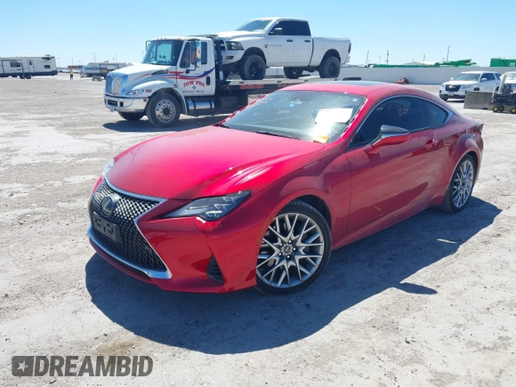 2019 Lexus RC 350 with VIN JTHHZ5BC8K5021583, listed as a IAAI auction lot 41867225 with 6,571 mi miles and . Bid and sale history available at DreamBid. Image 17.