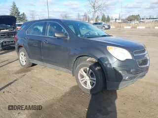 2014 Chevrolet Equinox LS with VIN 2GNALAEK6E6223130, listed as a IAAI auction lot 41240827 with 27,046 mi miles. Bid and sale history available at carsss.com. Image 1.