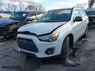 2013 Mitsubishi Outlander Sport LE with VIN 4A4AP5AU4DE018307, listed as a IAAI auction lot 41409988 with 134,490 mi miles. Bid and sale history available at carsss.com. Image 17.