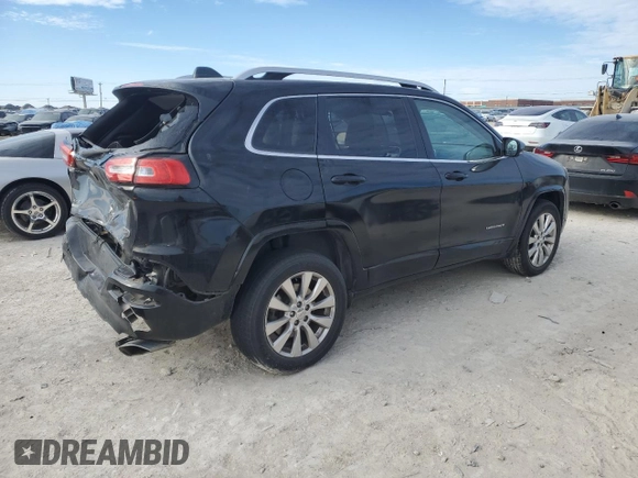 2017 Jeep Cherokee Overland z VIN 1C4PJMJS3HW551468, wystawiony jako Copart lot #46307615 z przebiegiem 124 602 mil mil oraz Szkoda całkowita • Salvage title. Historia ofert i sprzedaży dostępna na DreamBid. Obrazek 3.