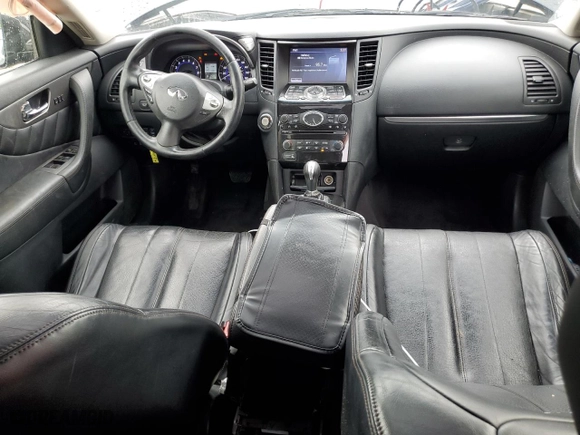 2014 Infiniti QX70 with VIN JN8CS1MW0EM413360, listed as a Copart auction lot 56853934 with 242,661 mi miles and Clean Title. Bid and sale history available at carsss.com. Image 8.