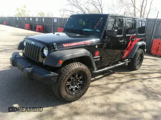 2018 Jeep Wrangler Unlimited Sport S with VIN 1C4BJWDGXJL811661, listed as a IAAI auction lot 42002611 with 86,105 mi miles and . Bid and sale history available at DreamBid. Image 18.