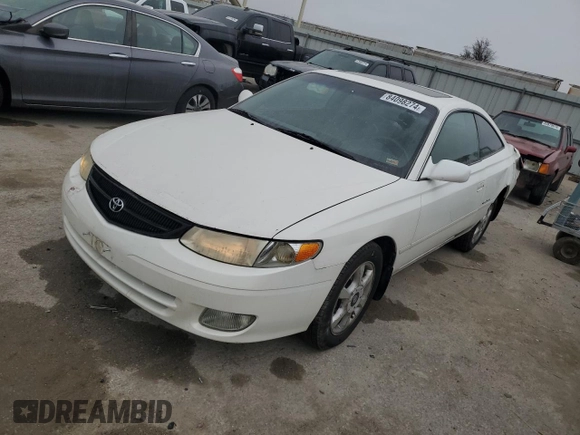 2001 Toyota Solara SE with VIN 2T1CF22P71C471250, listed as a Copart auction lot 84098274 with 269,554 mi miles and Salvage Title. Bid and sale history available at carsss.com. Image 1.