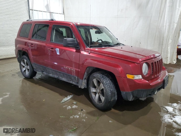2017 Jeep Patriot High Altitude with VIN 1C4NJRFB2HD205372, listed as a Copart auction lot 44023985 with 184,761 mi miles and Salvage Title. Bid and sale history available at carsss.com. Image 4.