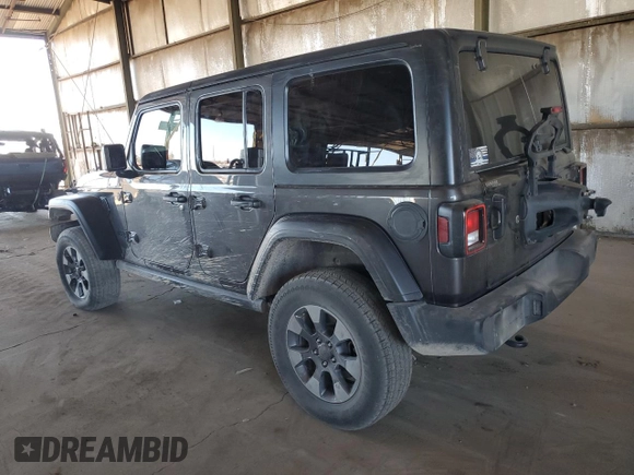 2021 Jeep Wrangler Unlimited Freedom with VIN 1C4HJXDG0MW648666, listed as a Copart auction lot 84260174 with 39,021 mi miles and Salvage title. Bid and sale history available at DreamBid. Image 2.