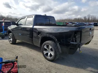 2019 Ram 1500 Laramie with VIN 1C6SRFDT3KN602992, listed as a Copart auction lot 44276045 with 79,272 mi miles and Salvage Title. Bid and sale history available at carsss.com. Image 2.