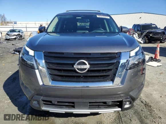 2022 Nissan Pathfinder Platinum z VIN 5N1DR3DH8NC203566, wystawiony jako Copart lot #88959685 z przebiegiem 43 585 mil mil oraz Szkoda całkowita • Salvage title. Historia ofert i sprzedaży dostępna na DreamBid. Obrazek 5.