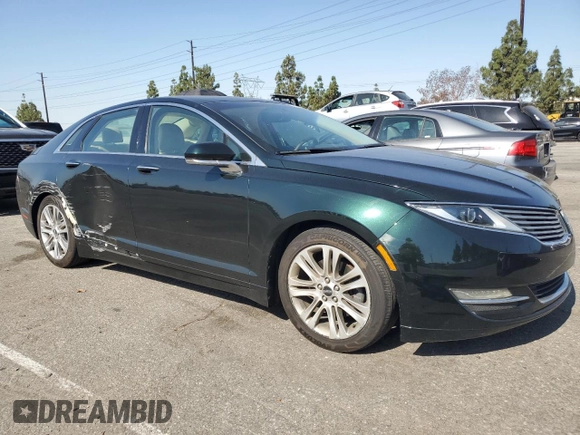 2014 Lincoln MKZ with VIN 3LN6L2J93ER826144, listed as a Copart auction lot 59039275 with 74,696 mi miles and Salvage title. Bid and sale history available at DreamBid. Image 4.