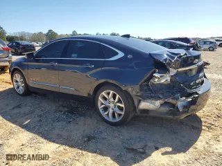 2018 Chevrolet Impala Premier with VIN 2G1125S3XJ9159885, listed as a Copart auction lot 46937785 with 127,312 mi miles and Salvage Title. Bid and sale history available at carsss.com. Image 2.