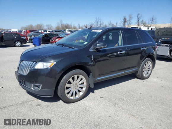 2013 Lincoln MKX with VIN 2LMDJ6JKXDBL44375, listed as a Copart auction lot 49793135 with 205,797 mi miles and Clean Title. Bid and sale history available at carsss.com. Image 1.