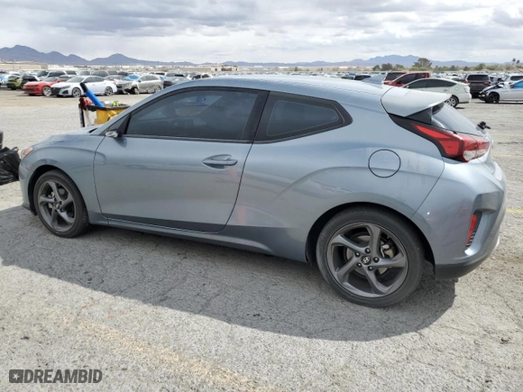 2019 Hyundai Veloster 2.0 with VIN KMHTG6AF7KU019781, listed as a Copart auction lot 51629135 with 70,072 mi miles and Salvage Title. Bid and sale history available at carsss.com. Image 2.