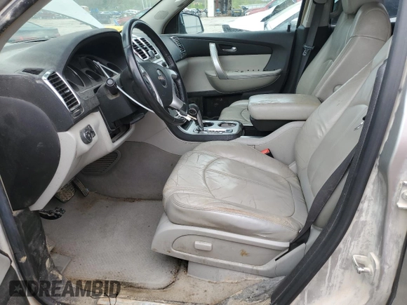 2008 GMC Acadia SLT1 z VIN 1GKEV23788J250334, wystawiony jako Copart lot #54162695 z przebiegiem 216 833 mil mil oraz Szkoda całkowita • Salvage title. Historia ofert i sprzedaży dostępna na DreamBid. Obrazek 7.