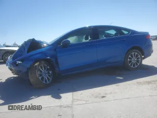 2017 Ford Fusion SE with VIN 3FA6P0H76HR203841, listed as a Copart auction lot 47520985 with 0 mi miles and Salvage Title. Bid and sale history available at carsss.com. Image 1.