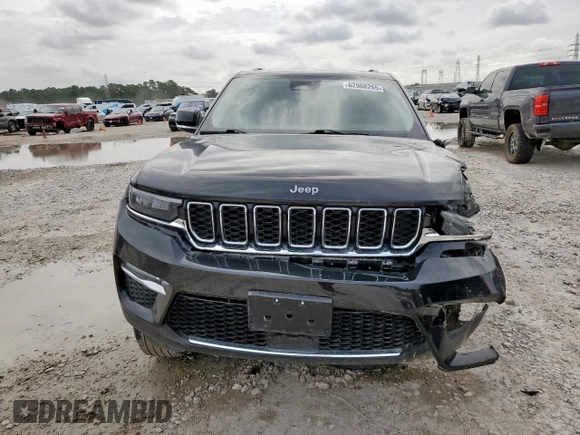 2023 Jeep Grand Cherokee Limited z VIN 1C4RJGBG4P8856288, wystawiony jako Copart lot #62908265 z przebiegiem 23 899 mil mil oraz Szkoda całkowita • Salvage title. Historia ofert i sprzedaży dostępna na DreamBid. Obrazek 5.