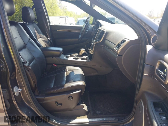 2017 Jeep Grand Cherokee Summit with VIN 1C4RJFJT9HC759417, listed as a IAAI auction lot 42199460 with 129,113 mi miles and . Bid and sale history available at DreamBid. Image 5.