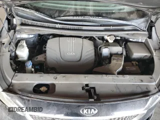 2015 Kia Sedona SX-L with VIN KNDME5C1XF6033887, listed as a Copart auction lot 84474184 with 83,437 mi miles and Salvage Title. Bid and sale history available at DreamBid. Image 12.