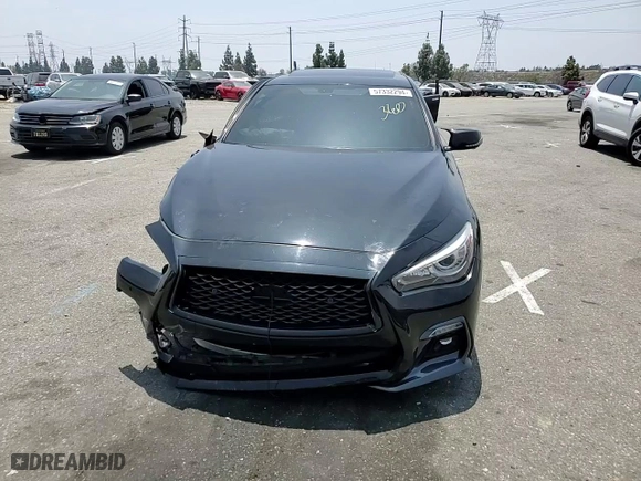 2020 Infiniti Q50 EDITION 30 with VIN JN1EV7AP9LM203383, listed as a Copart auction lot 57332294 with NaN miles and Salvage Title. Bid and sale history available at carsss.com. Image 11.