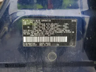 2007 Toyota RAV4 with VIN JTMBK33V475016100, listed as a Copart auction lot 43851275 with 201,924 mi miles and Clean Title. Bid and sale history available at carsss.com. Image 14.