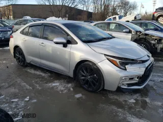 2024 Toyota Corolla SE with VIN 5YFS4MCE3RP210204, listed as a Copart auction lot 45860605 with 15,265 mi miles and Salvage Title. Bid and sale history available at carsss.com. Image 4.