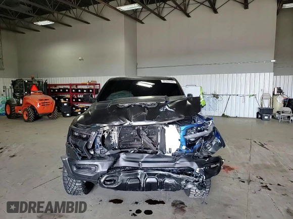 2021 Ram 1500 TRX with VIN 1C6SRFU98MN754533, listed as a Copart auction lot 48363745 with 26,412 mi miles and Salvage Title. Bid and sale history available at carsss.com. Image 10.