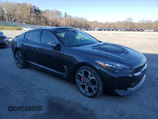 2021 Kia Stinger GT with VIN KNAE35LC0M6097765, listed as a Copart auction lot 49168025 with 68,394 mi miles and Salvage Title. Bid and sale history available at carsss.com. Image 4.