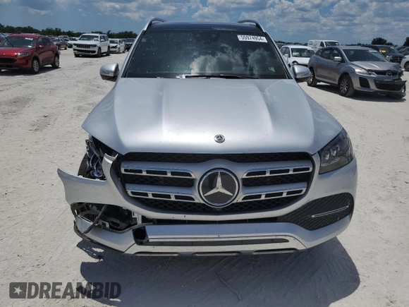 2021 Mercedes-Benz GLS 450 with VIN 4JGFF5KE5MA465206, listed as a Copart auction lot 55974954 with 60,964 mi miles and Salvage Title. Bid and sale history available at DreamBid. Image 5.