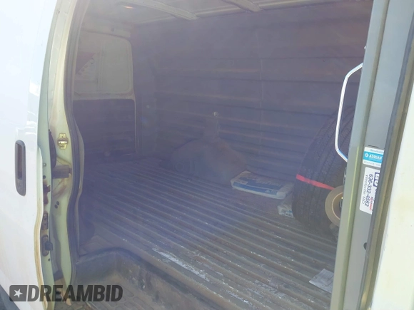 2014 Chevrolet Express Cargo Van with VIN 1GCWGFCAXE1205405, listed as a IAAI auction lot 41700218 with 397,332 mi miles. Bid and sale history available at carsss.com. Image 8.