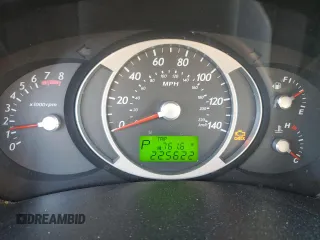 2008 Hyundai Tucson GLS with VIN KM8JM12B38U711611, listed as a Copart auction lot 77448304 with 225,622 mi miles and Salvage Title. Bid and sale history available at carsss.com. Image 9.