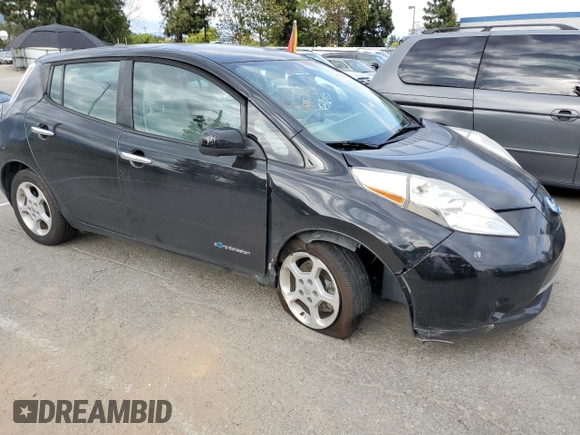2015 Nissan LEAF SV with VIN 1N4AZ0CP6FC301534, listed as a Copart auction lot 51158153 with 66,443 mi miles. Bid and sale history available at carsss.com. Image 4.
