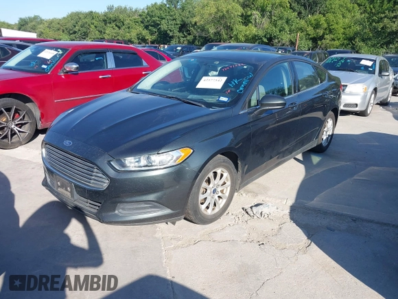 2016 Ford Fusion S z VIN 3FA6P0G7XGR126147, wystawiony jako IAAI lot #42577542 z przebiegiem 204 244 mil mil oraz . Historia ofert i sprzedaży dostępna na DreamBid. Obrazek 2.