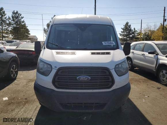 2017 Ford Transit Van with VIN 1FTYR2CM5HKA45339, listed as a Copart auction lot 76193464 with NaN miles and Salvage Title. Bid and sale history available at carsss.com. Image 5.