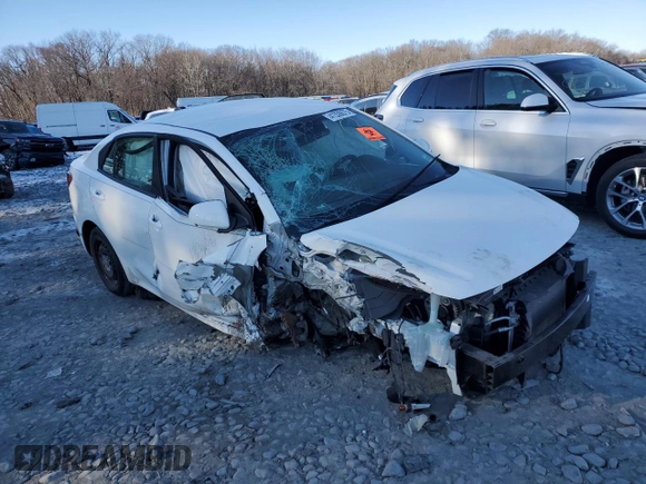 2020 Kia Rio LX with VIN 3KPA24ADXLE279833, listed as a Copart auction lot 41336875 with 0 mi miles and Salvage Title. Bid and sale history available at carsss.com. Image 4.