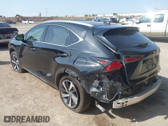 2019 Lexus NX 300 z VIN JTJYARBZ7K2157187, wystawiony jako IAAI lot #41914138 z przebiegiem 81 265 mil mil oraz . Historia ofert i sprzedaży dostępna na DreamBid. Obrazek 3.