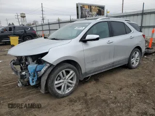 2019 Chevrolet Equinox Premier z VIN 2GNAXYEXXK6222972, wystawiony jako Copart lot #43965575 z przebiegiem 51 249 mil mil oraz Szkoda całkowita • Salvage title. Historia ofert i sprzedaży dostępna na DreamBid. Obrazek 1.