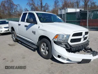 2019 Ram 1500 Tradesman z VIN 1C6RR7FG0KS532230, wystawiony jako IAAI lot #41740439 z przebiegiem 146 380 mil mil oraz . Historia ofert i sprzedaży dostępna na DreamBid. Obrazek 1.