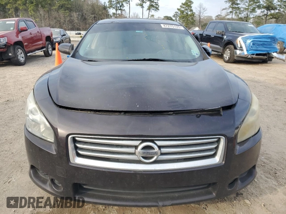 2014 Nissan Maxima S with VIN 1N4AA5AP6EC905347, listed as a Copart auction lot 47275125 with 191,287 mi miles and Salvage Title. Bid and sale history available at DreamBid. Image 5.