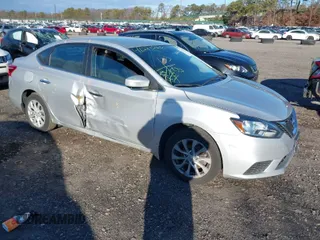2018 Nissan Sentra SV with VIN 3N1AB7AP6JL636626, listed as a IAAI auction lot 41213266 with 46,210 mi miles. Bid and sale history available at carsss.com. Image 1.
