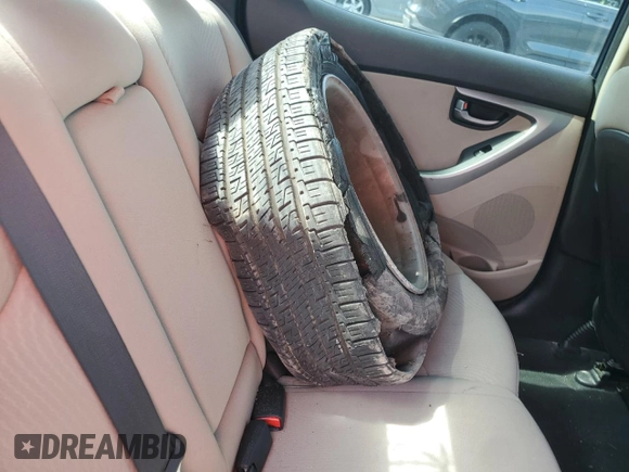2015 Hyundai Elantra SE with VIN 5NPDH4AE6FH651396, listed as a Copart auction lot 64733025 with 62,495 mi miles and Salvage title. Bid and sale history available at DreamBid. Image 12.