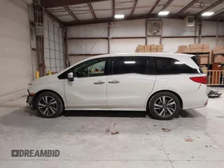 2018 Honda Odyssey Elite with VIN 5FNRL6H94JB034739, listed as a IAAI auction lot 41242506 with 96,982 mi miles and . Bid and sale history available at DreamBid. Image 15.