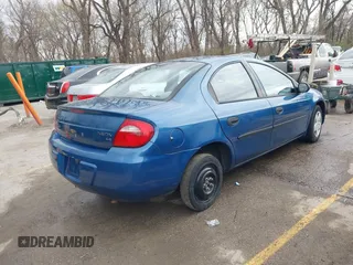2003 Dodge Neon SE with VIN 1B3ES26C83D181196, listed as a IAAI auction lot 41876339 with 127,694 mi miles and . Bid and sale history available at DreamBid. Image 4.