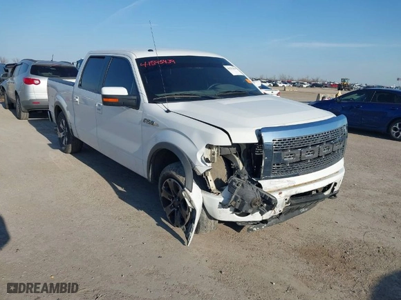 2013 Ford F-150 XL with VIN 1FTFW1ET7DFB11388, listed as a IAAI auction lot 41595439 with 260,640 mi miles. Bid and sale history available at carsss.com. Image 6.