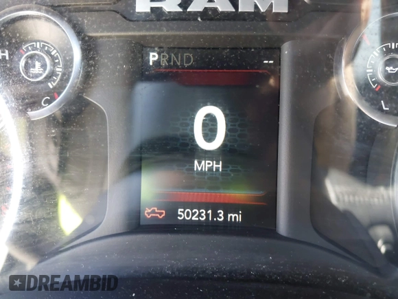 2023 Ram 2500 Big Horn with VIN 3C6UR5DL6PG504090, listed as a IAAI auction lot 42512380 with 50,231 mi miles and . Bid and sale history available at DreamBid. Image 16.