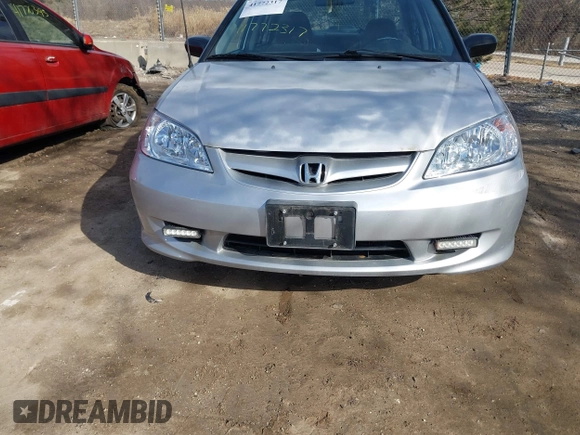 2004 Honda Civic VP with VIN 1HGES16314L009318, listed as a IAAI auction lot 41772317 with 190,822 mi miles. Bid and sale history available at carsss.com. Image 6.