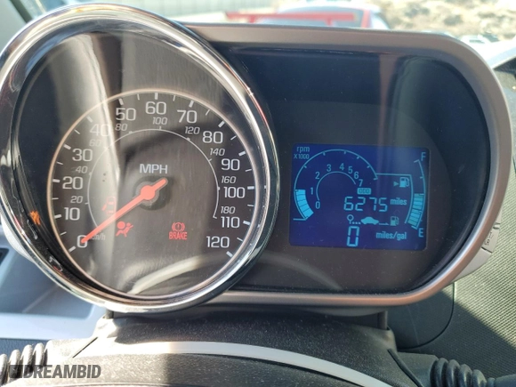 2015 Chevrolet Spark LS with VIN KL8CA6S94FC741826, listed as a Copart auction lot 45043085 with 6,275 mi miles and Salvage Title. Bid and sale history available at carsss.com. Image 9.