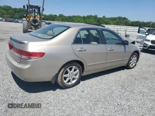 2003 Honda Accord EX z VIN 1HGCM66583A013876, wystawiony jako Copart lot #54890235 z przebiegiem Nie podano mil oraz Szkoda całkowita • Salvage title. Historia ofert i sprzedaży dostępna na DreamBid. Obrazek 3.
