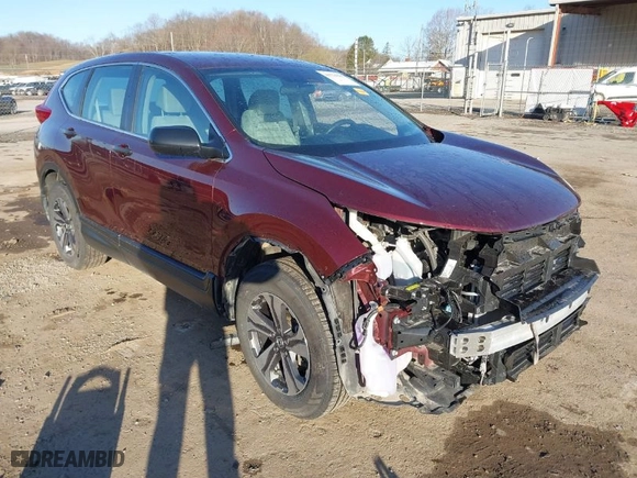2019 Honda CR-V LX with VIN 2HKRW6H34KH210131, listed as a IAAI auction lot 41776685 with 75,339 mi miles. Bid and sale history available at carsss.com. Image 1.