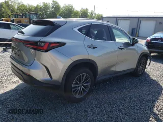 2022 Lexus NX with VIN 2T2AGCEZ1NC014751, listed as a Copart auction lot 58601123 with 4,362 mi miles. Bid and sale history available at carsss.com. Image 3.